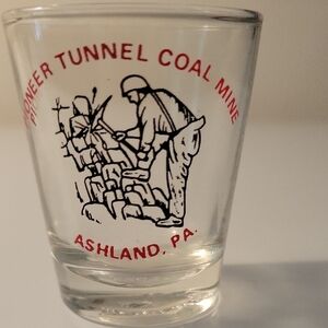 Pioneer Tunnel Coal Mine Shot Glass